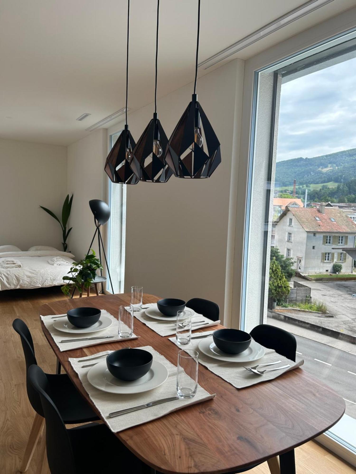 The R Apartment Engelberg, Klima, Neu, Balkon, Parking Balsthal 외부 사진